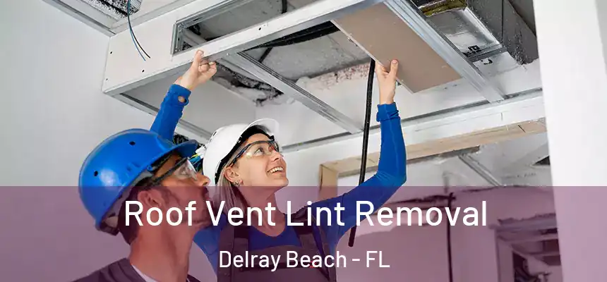 Roof Vent Lint Removal Delray Beach - FL